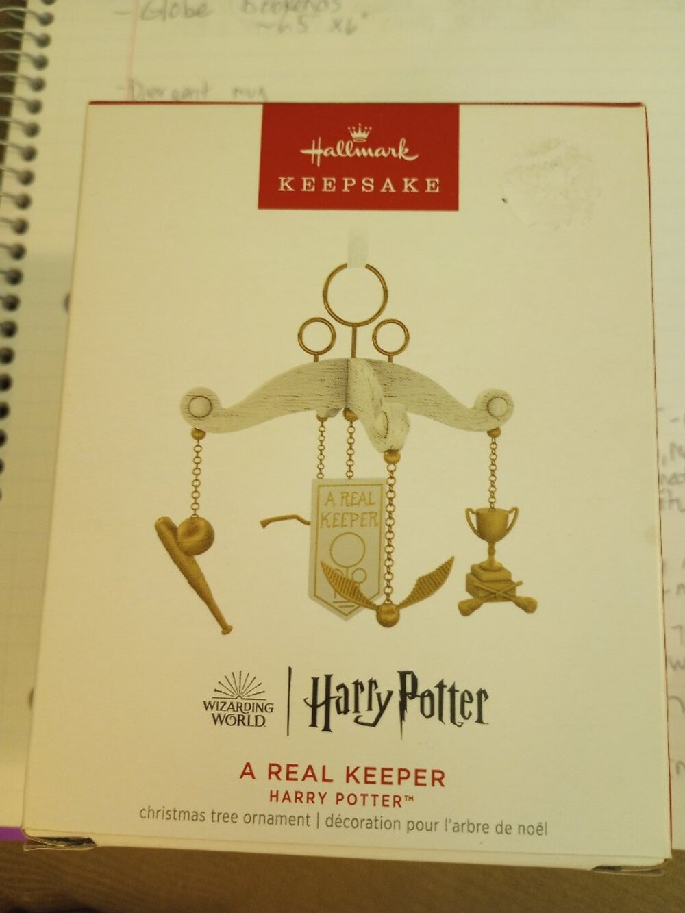 Hallmark Keepsake Harry Potter "A Real Keeper" ornament (NWT)